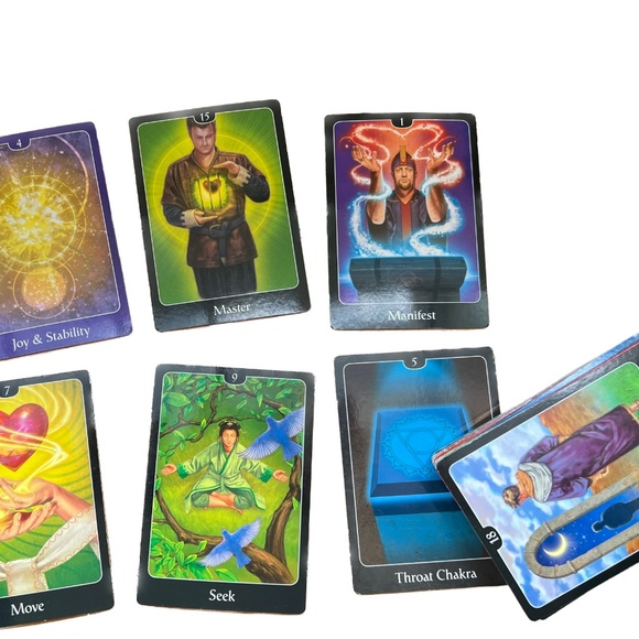 The Psychic Tarot For The Heart 65 Card Oracle Deck & Guidebook John Holland - Picture 6 of 8